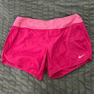 Nike dri-fit pink shorts XL